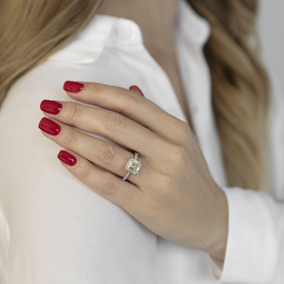 Prsten s diamanty Realm Lord