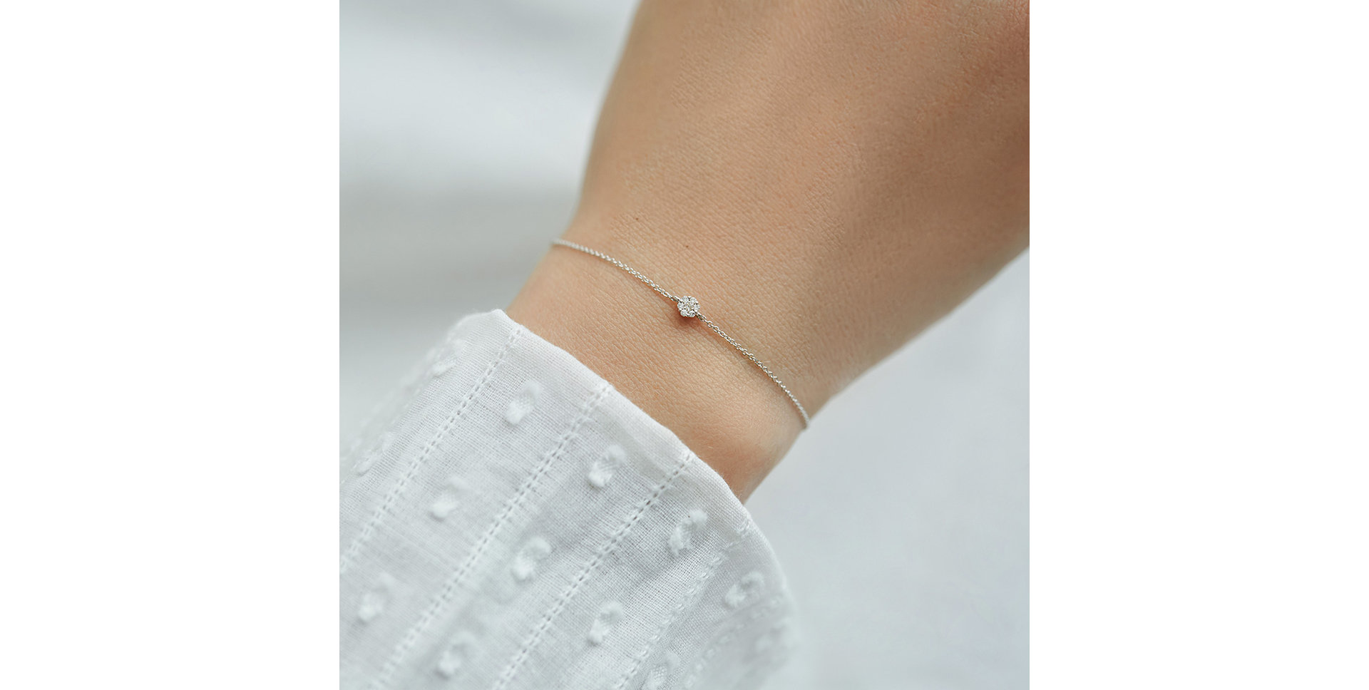 Náramek s diamanty Evening Sky