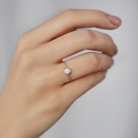 Prsten s diamantem Emilia