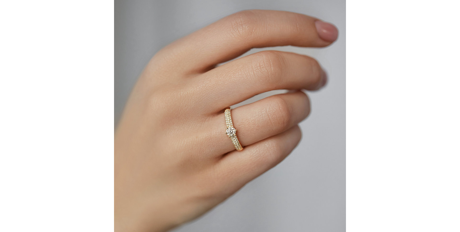 Prsten s diamanty Niedamir