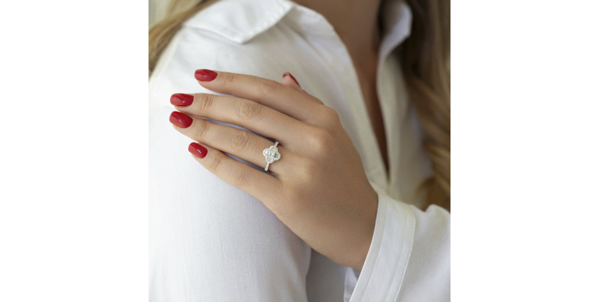 Prsten s diamanty Generous Shine