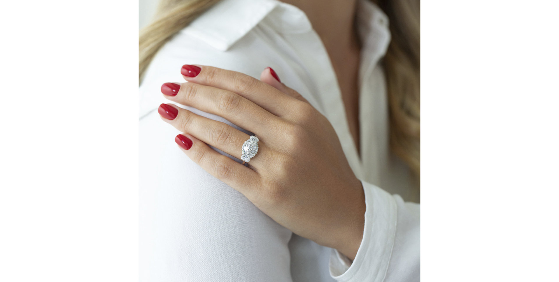 Prsten s diamanty Nancy