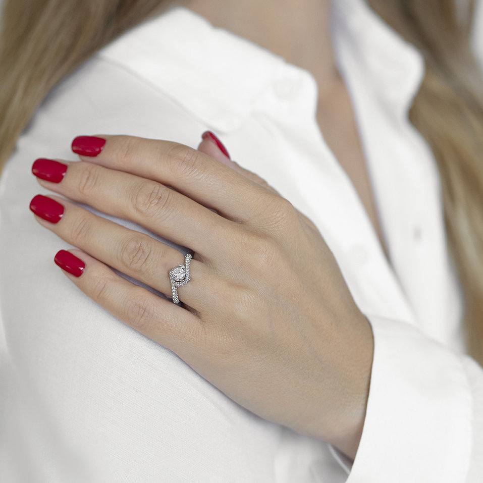 Prsten s diamanty Millar