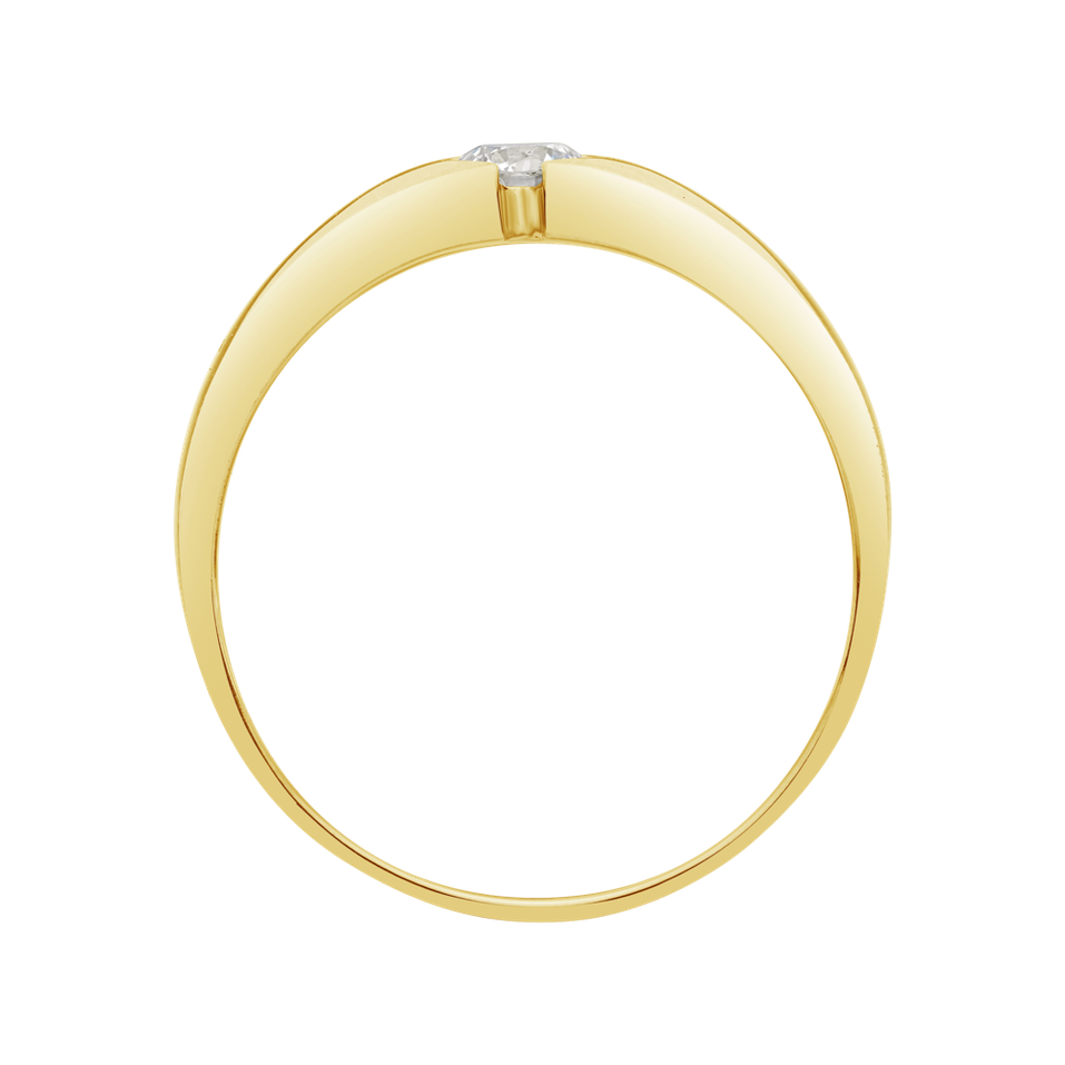 Prsten s diamantem Portia