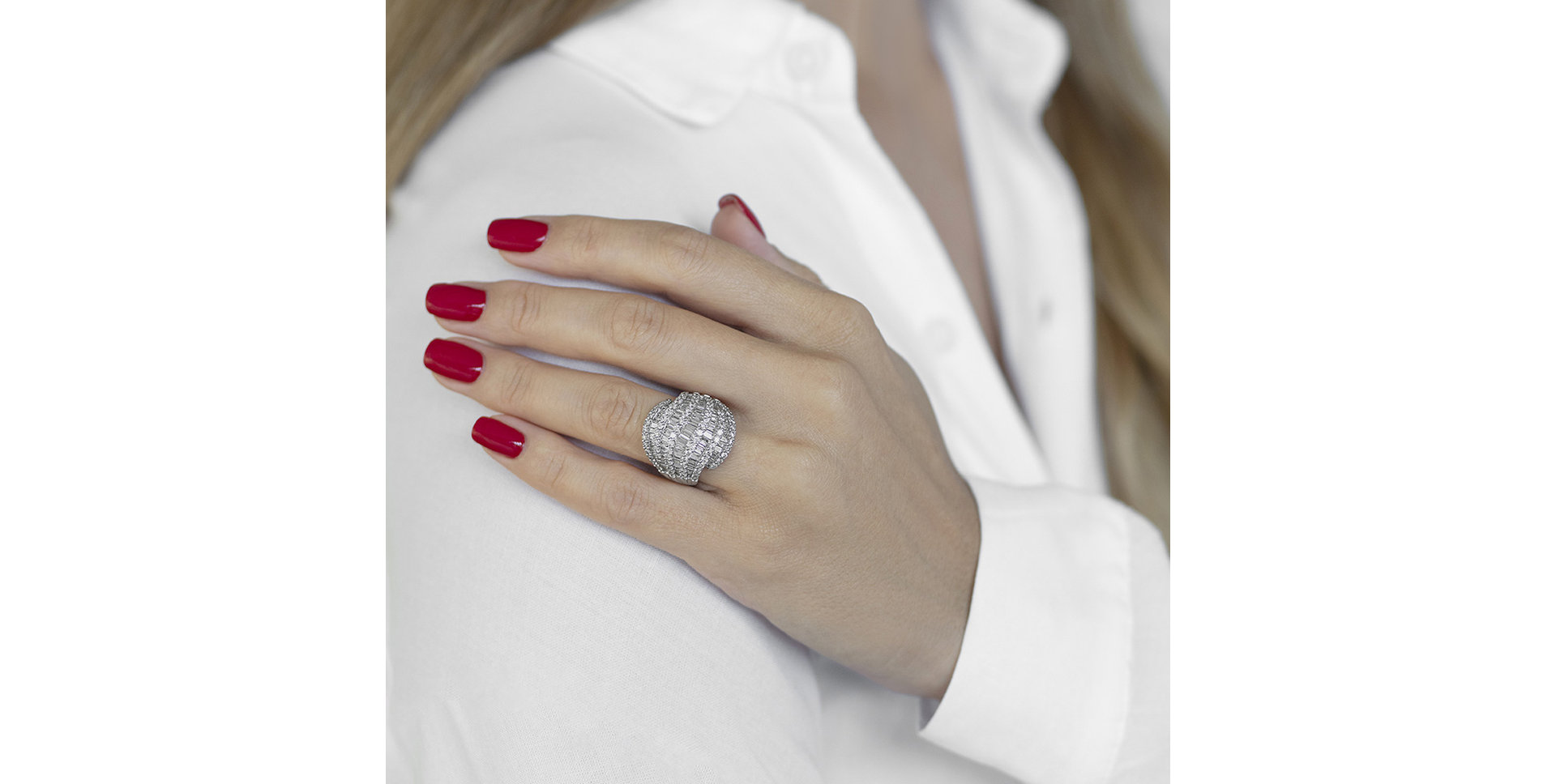 Prsten s diamanty Valery