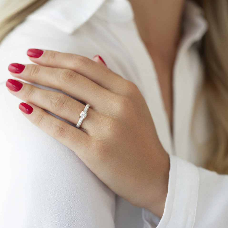 Prsten s diamanty Dolores