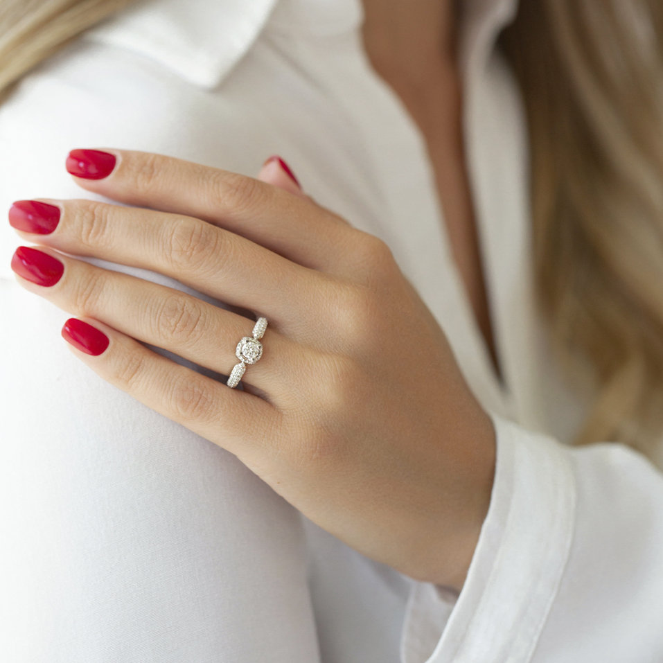 Prsten s diamanty Isabelle