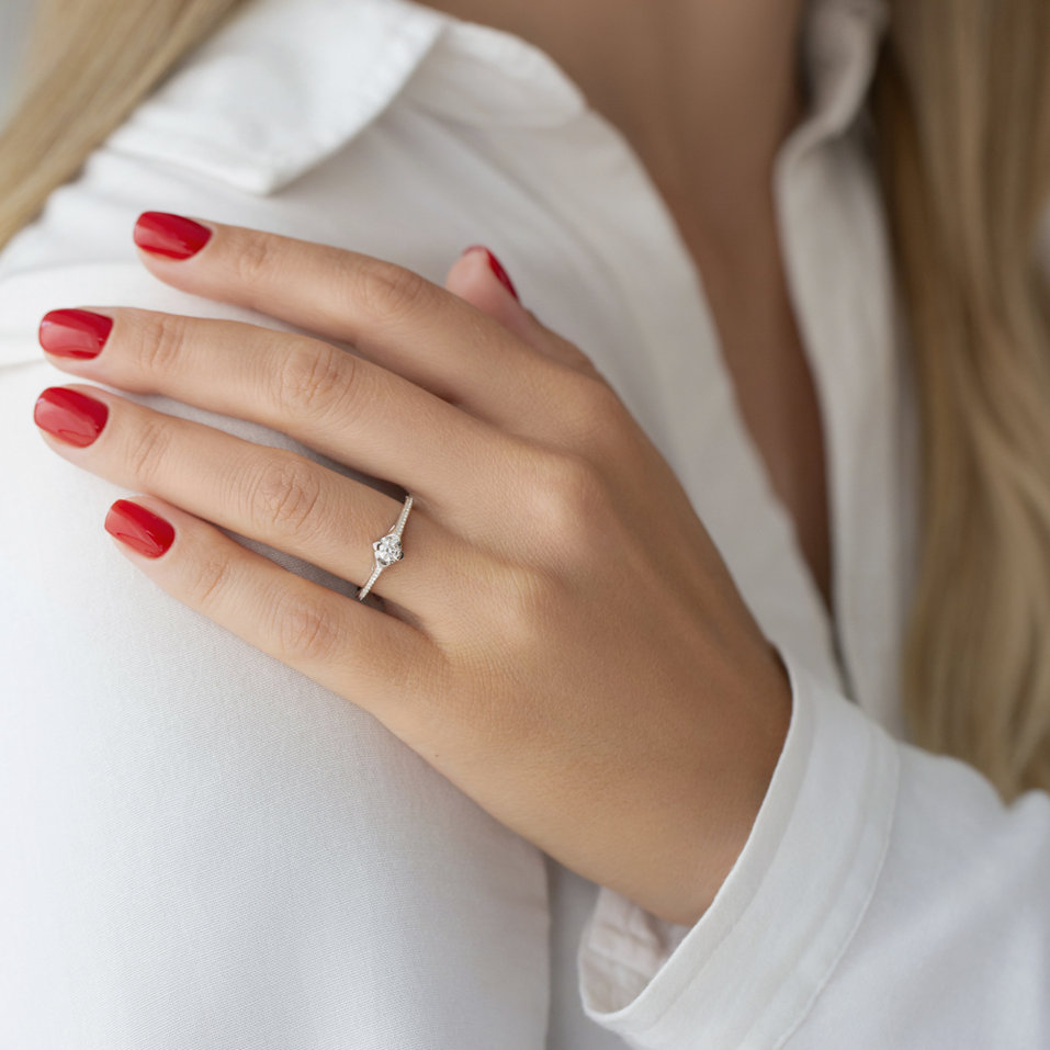 Prsten s diamanty Vernis