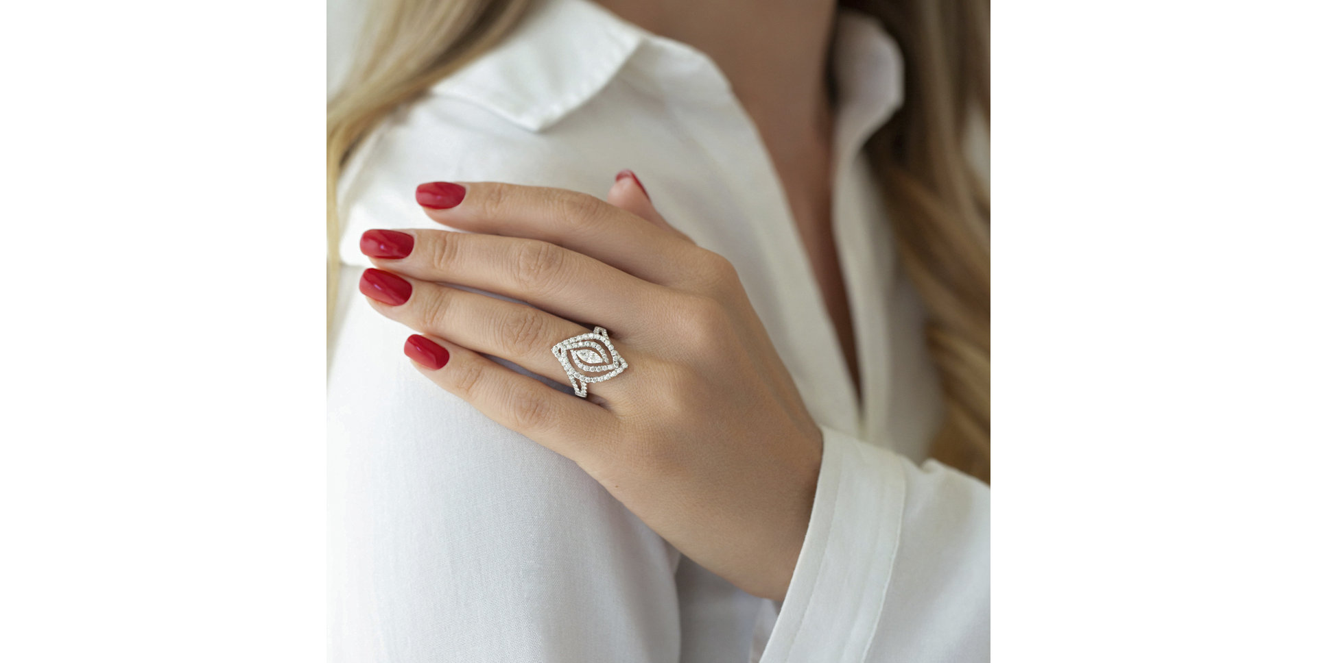 Prsten s diamanty Watelily