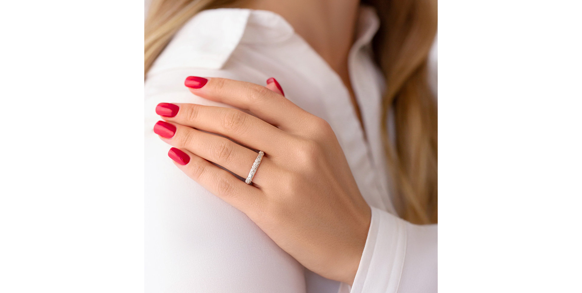 Prsten s diamanty Sylvia