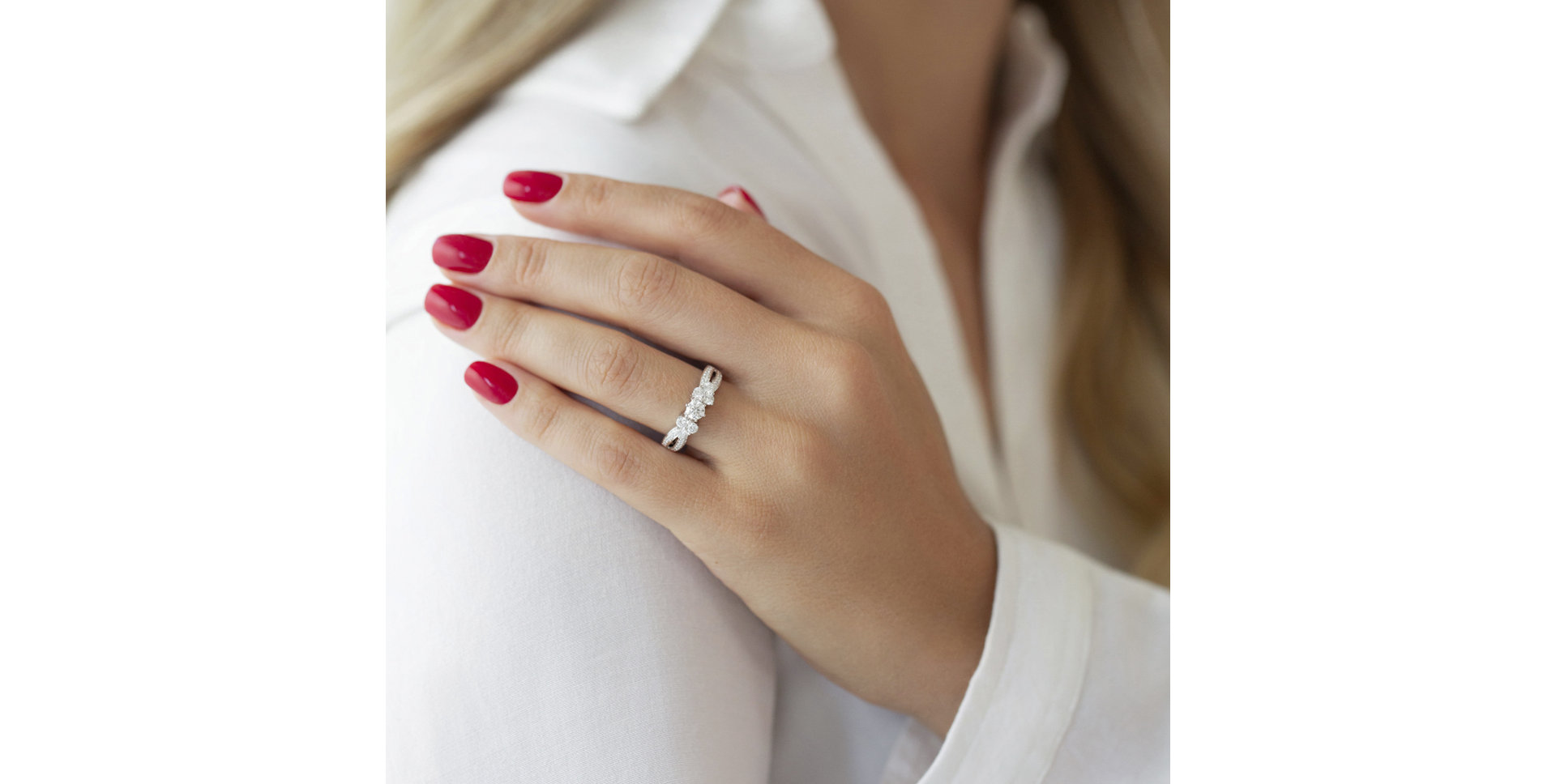 Prsten s diamanty Orabella