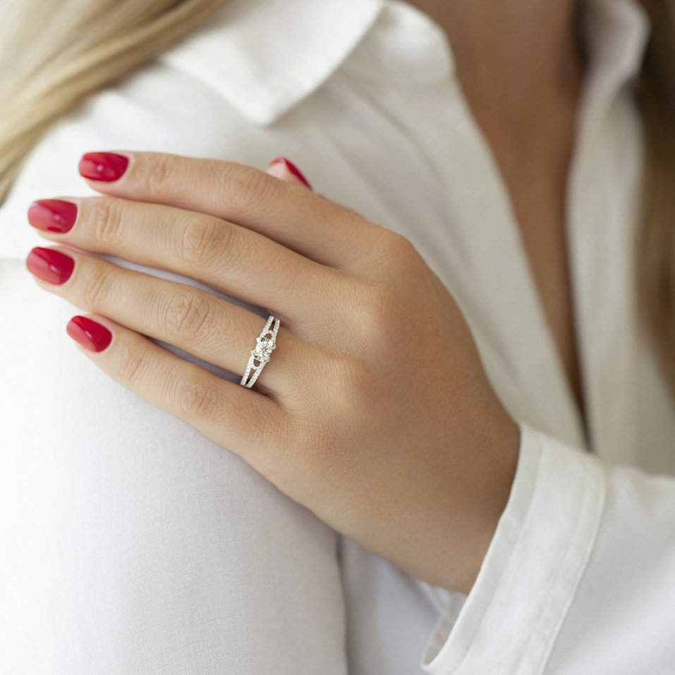 Prsten s diamanty Adelline