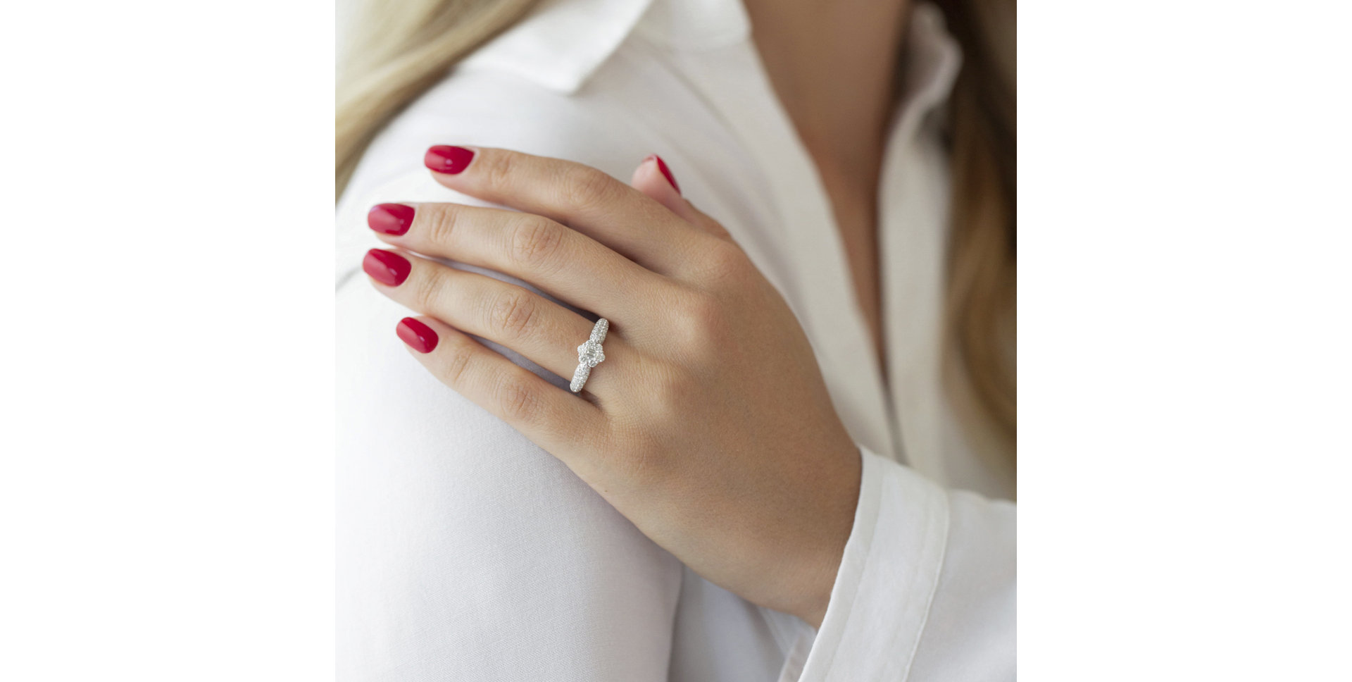 Prsten s diamanty Royal Throne