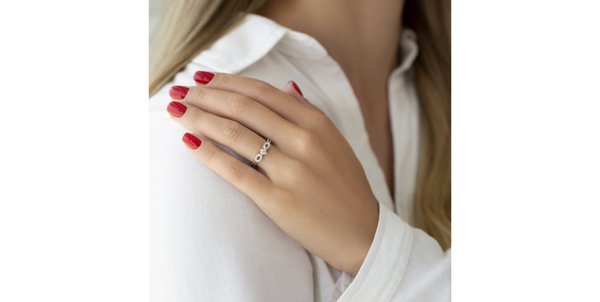 Prsten s diamanty Sidra