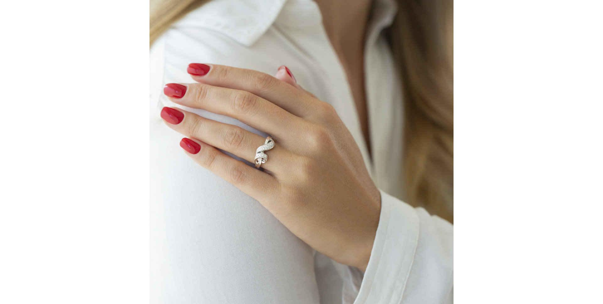 Prsten s diamanty Diamond Melody