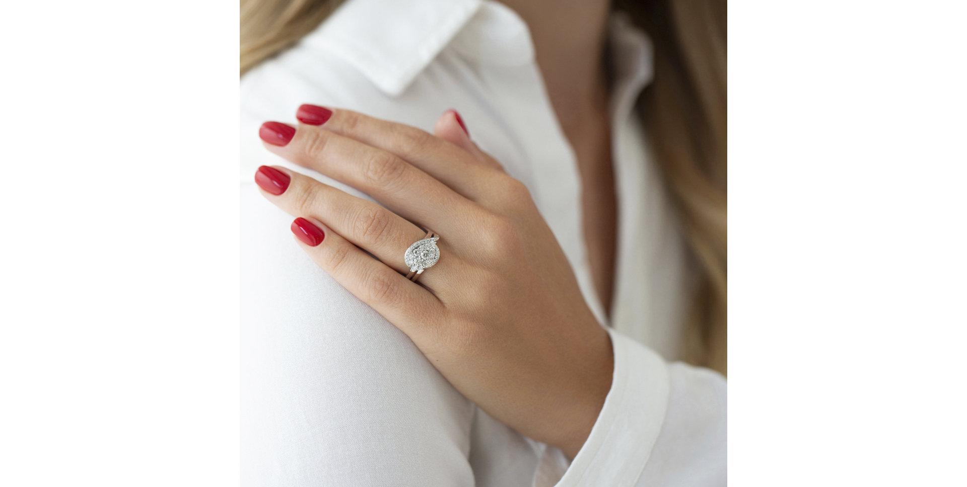 Prsten s diamanty Evans