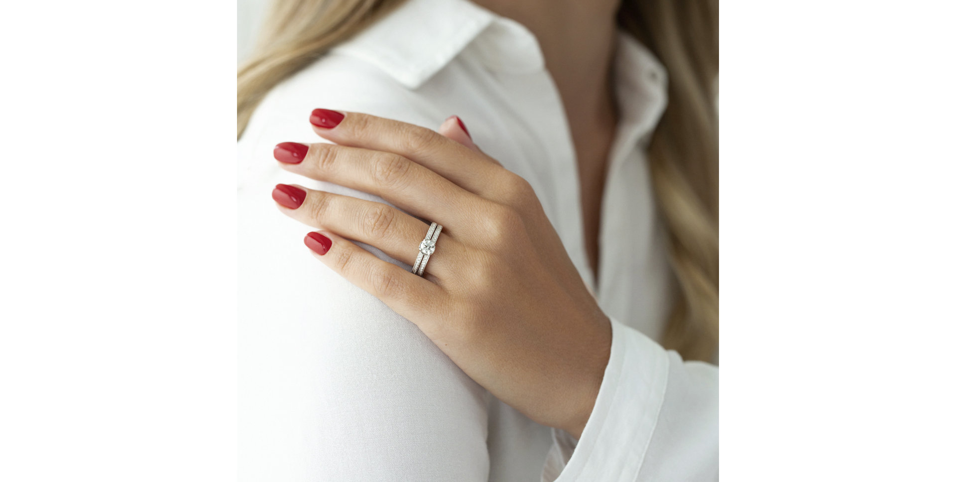 Prsten s diamanty Leyana