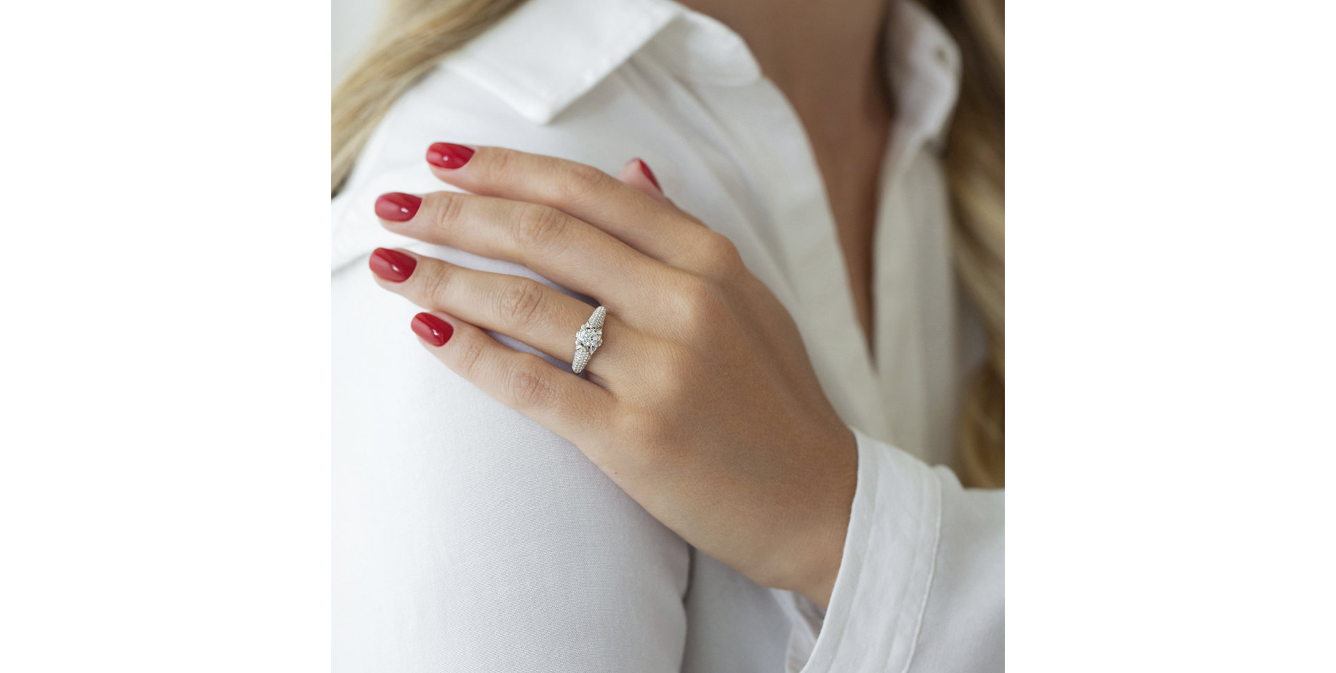 Prsten s diamanty Flamengo