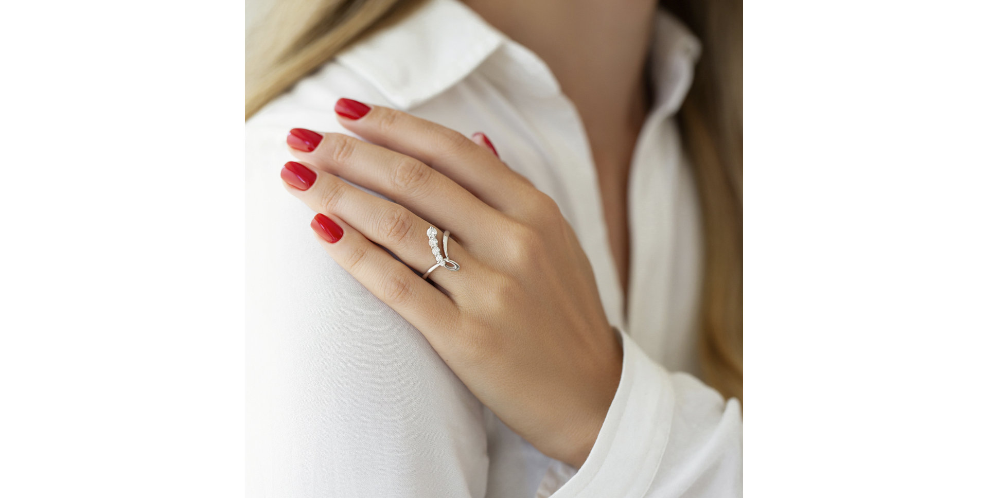 Prsten s diamanty Cheryl Bloom