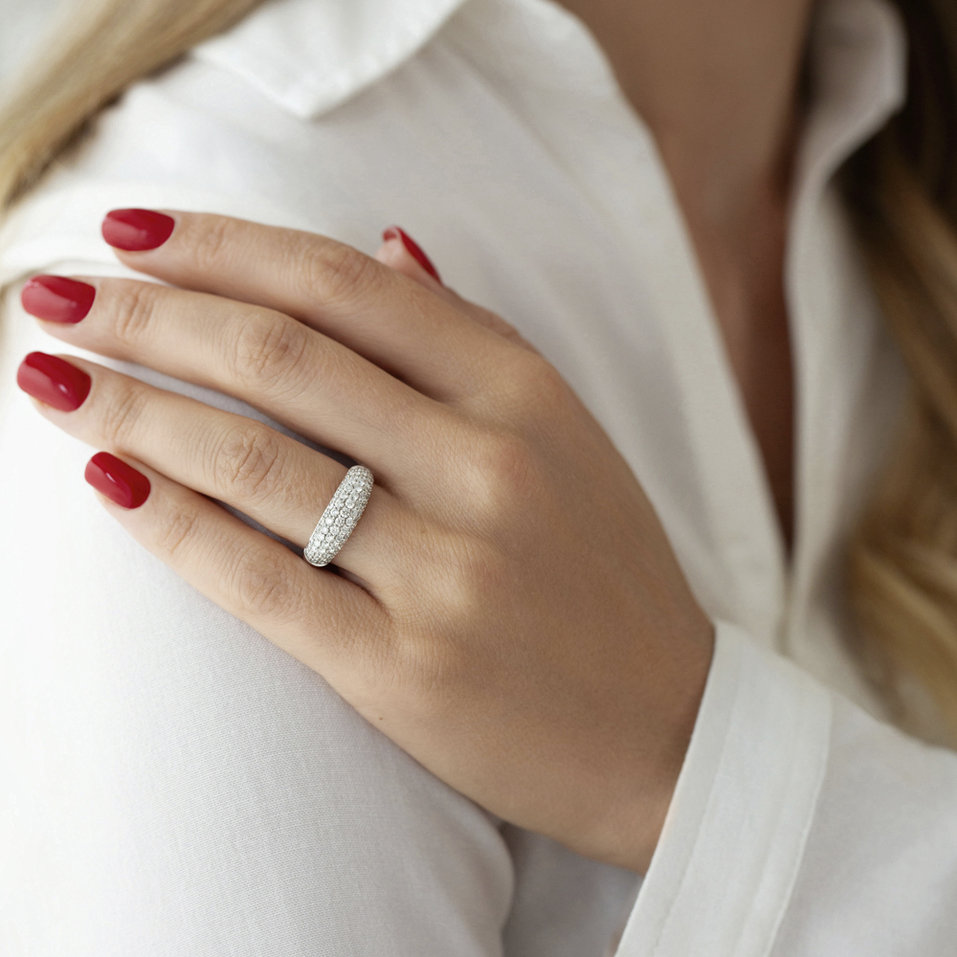 Prsten s diamanty Valencia