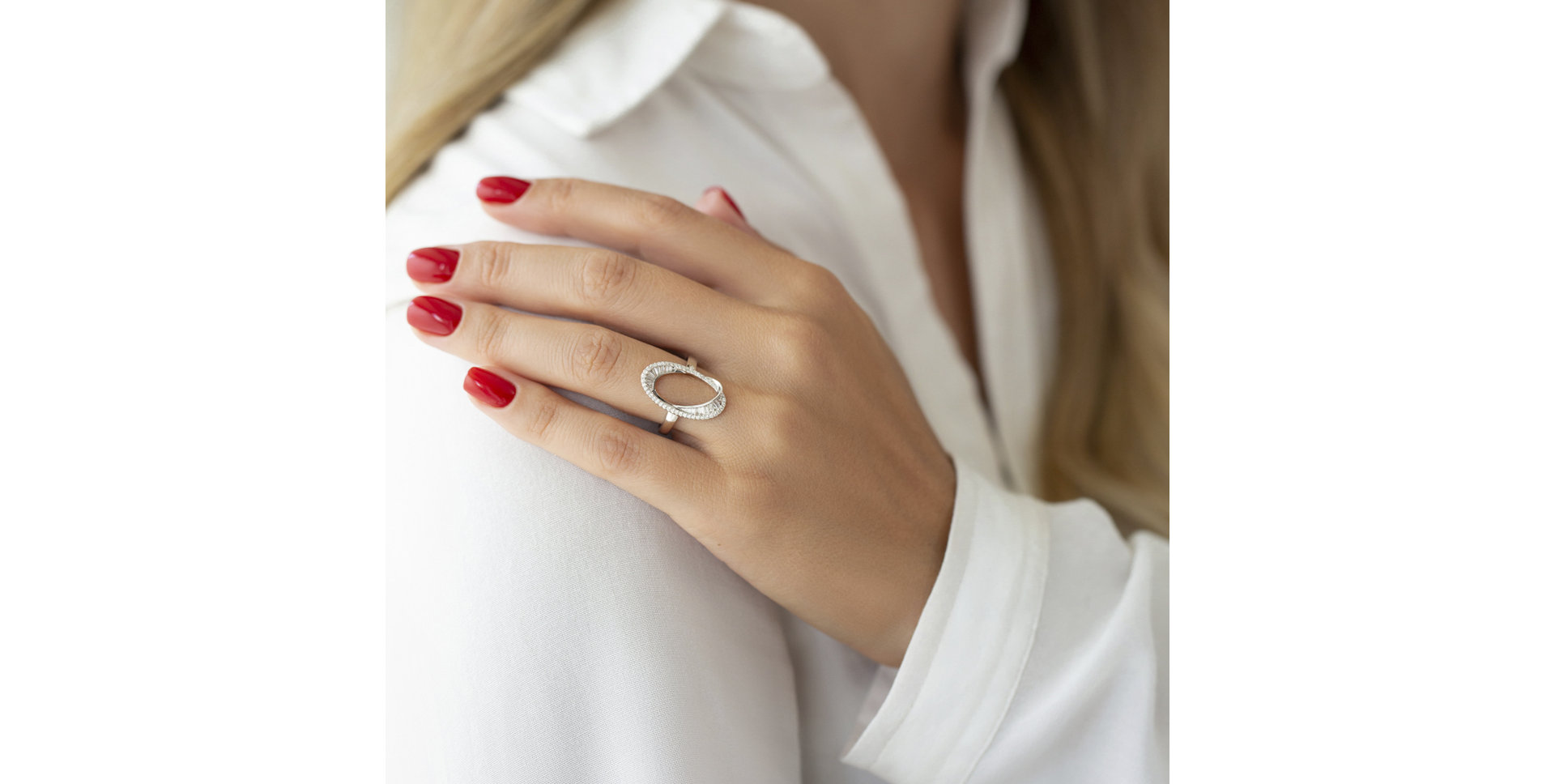 Prsten s diamanty Charming Galaxy