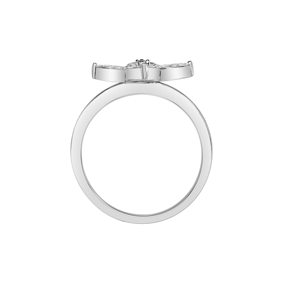 Prsten s diamanty Melaine