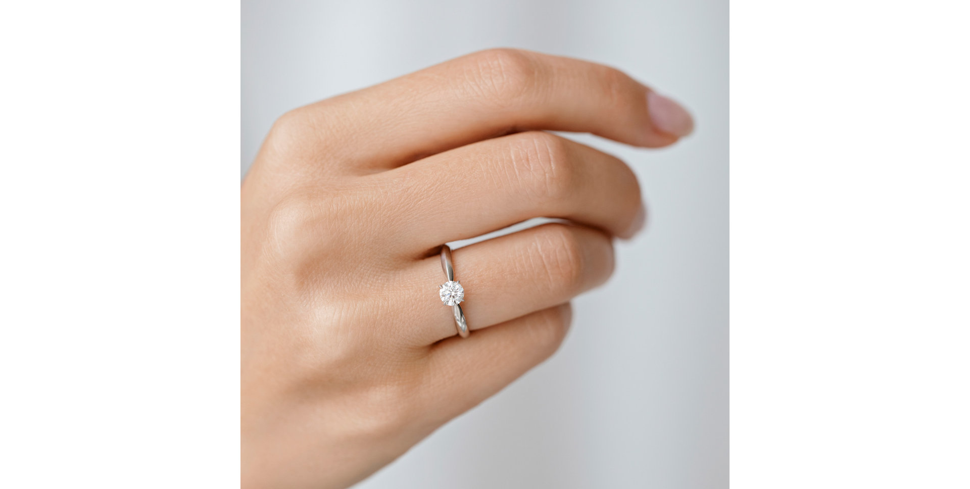 Prsten s diamantem One Love