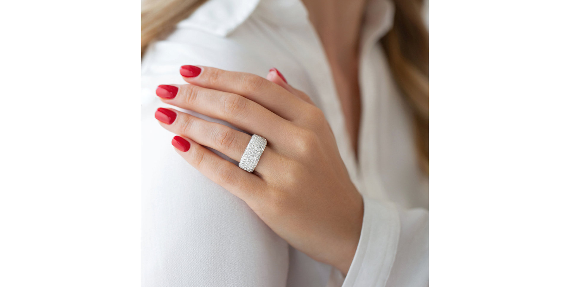 Prsten s diamanty Nathalia