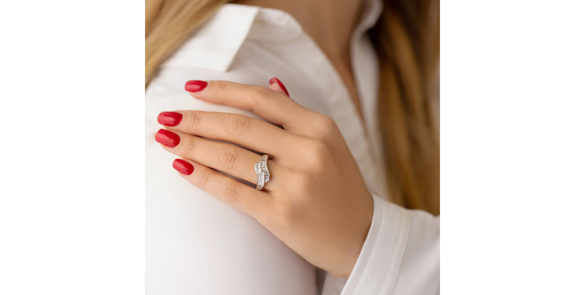 Prsten s diamanty Virginie