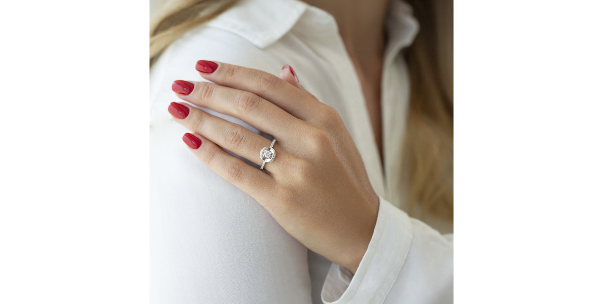 Prsten s diamanty Lucien