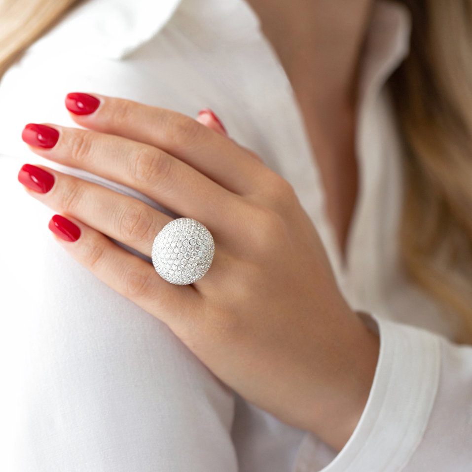 Prsten s diamanty Charming Sparkle