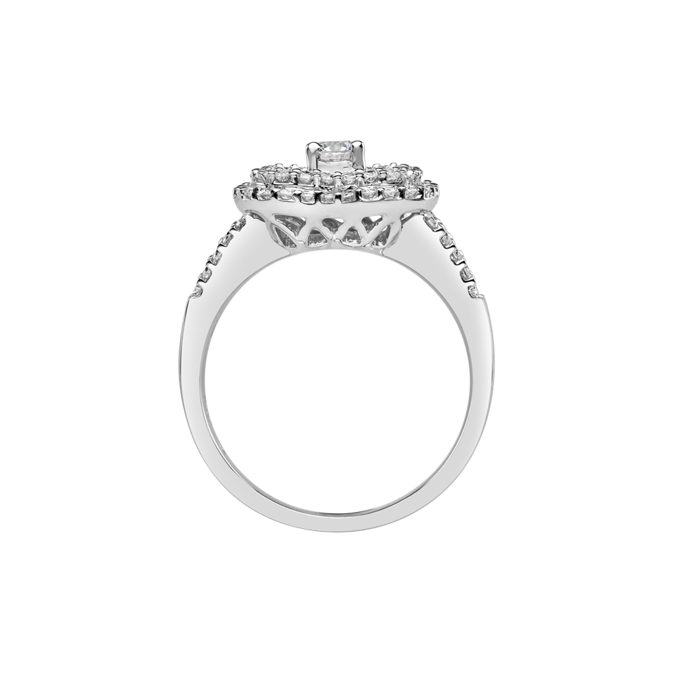 Prsten s diamanty Léandre