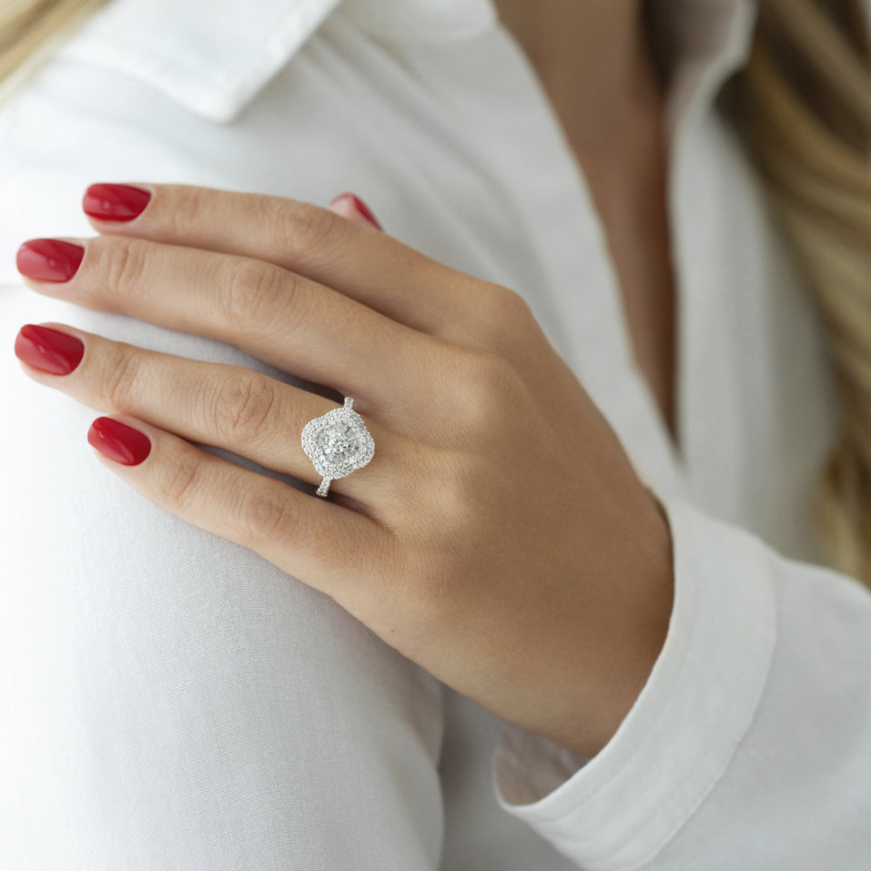 Prsten s diamanty Raymond