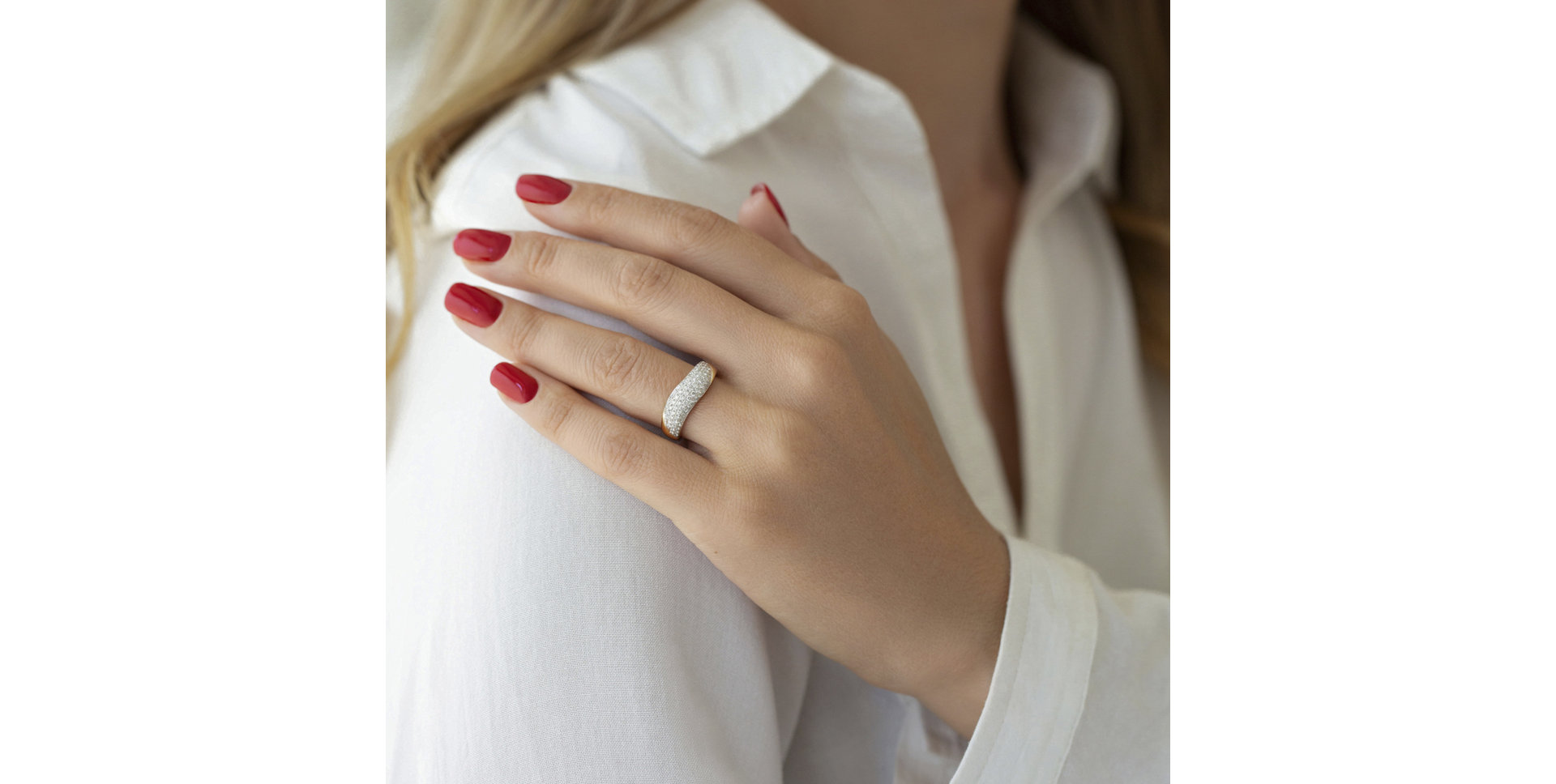 Prsten s diamanty Irma