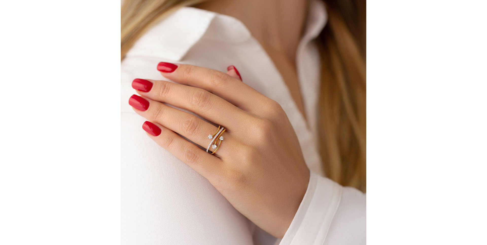 Prsten s diamanty Vivacity