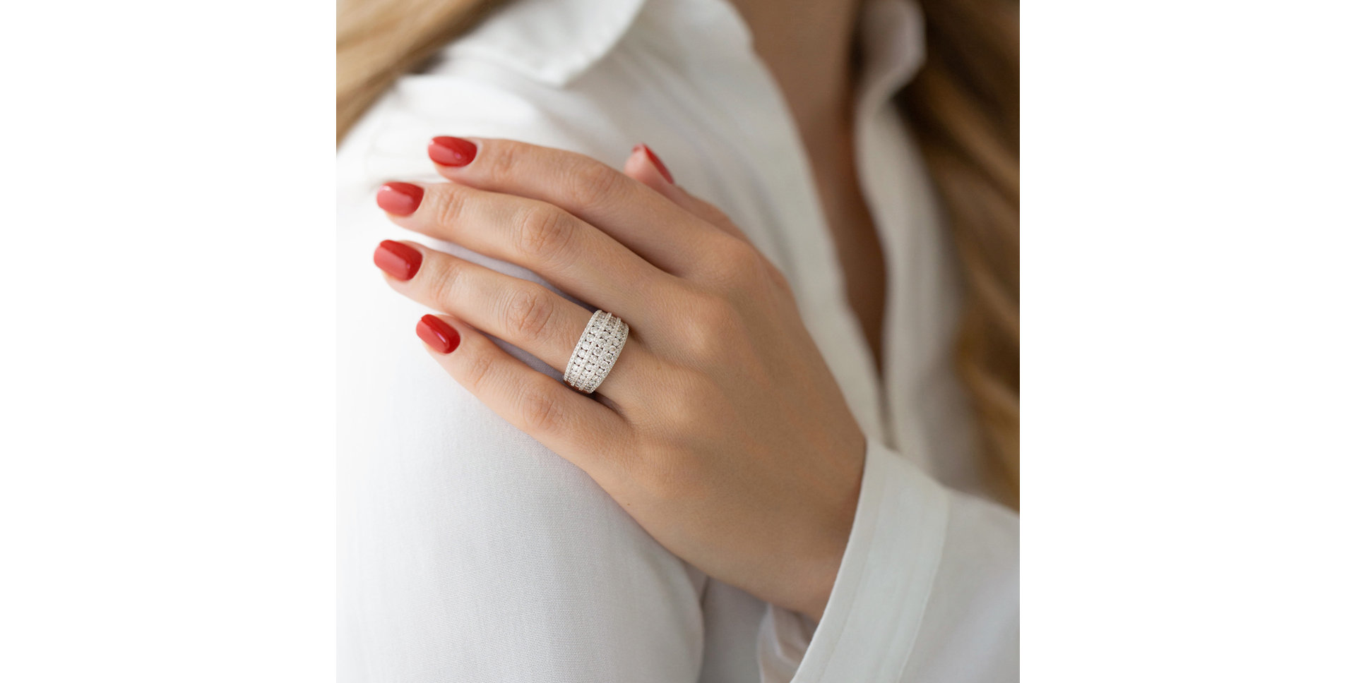 Prsten s diamanty Gloria