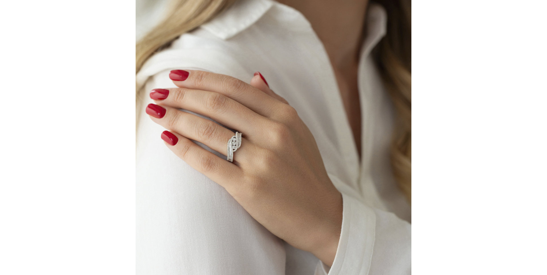 Prsten s diamanty Aldric