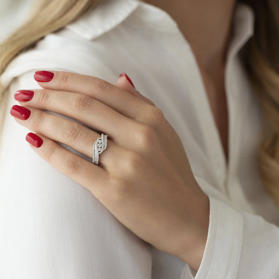 Prsten s diamanty Aldric