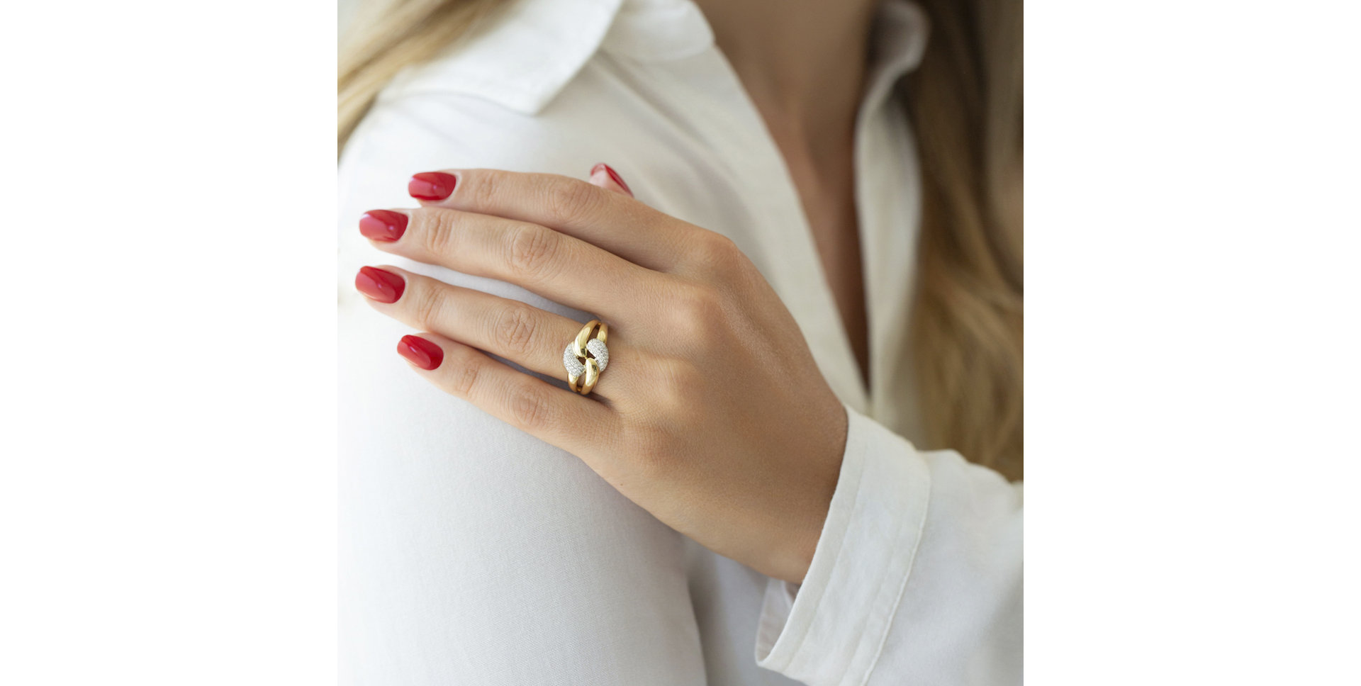 Prsten s diamanty Azshara