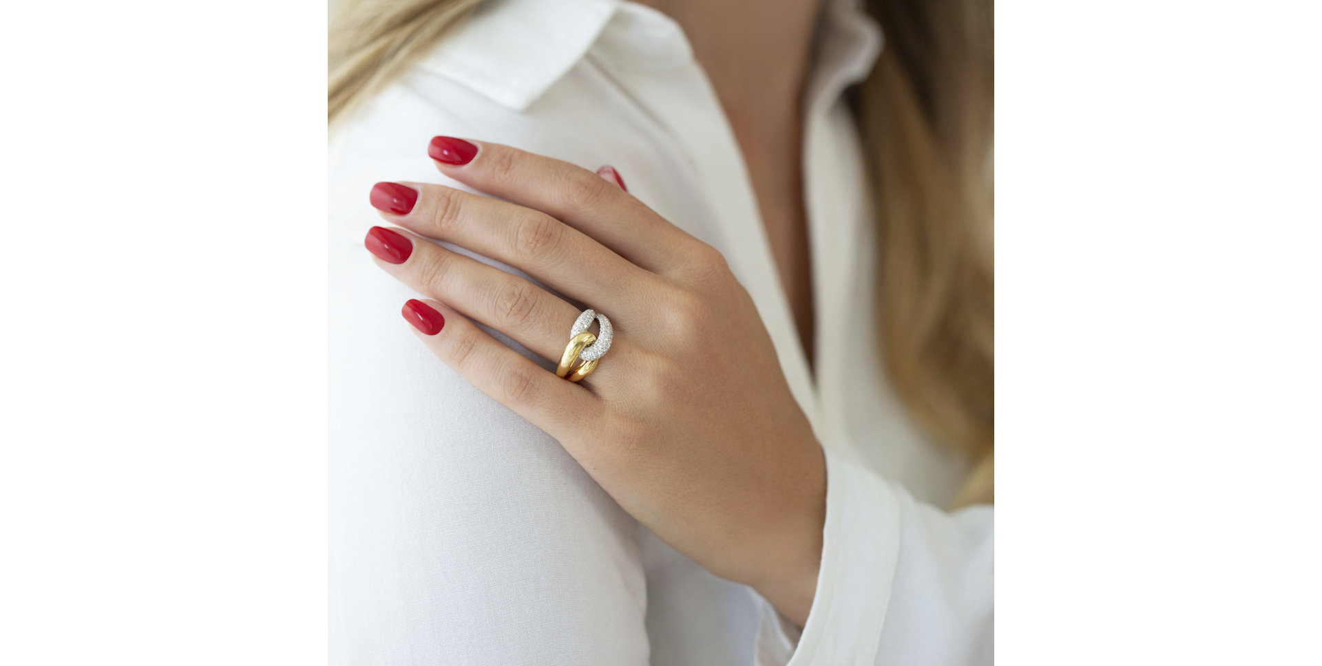 Prsten s diamanty Olivia