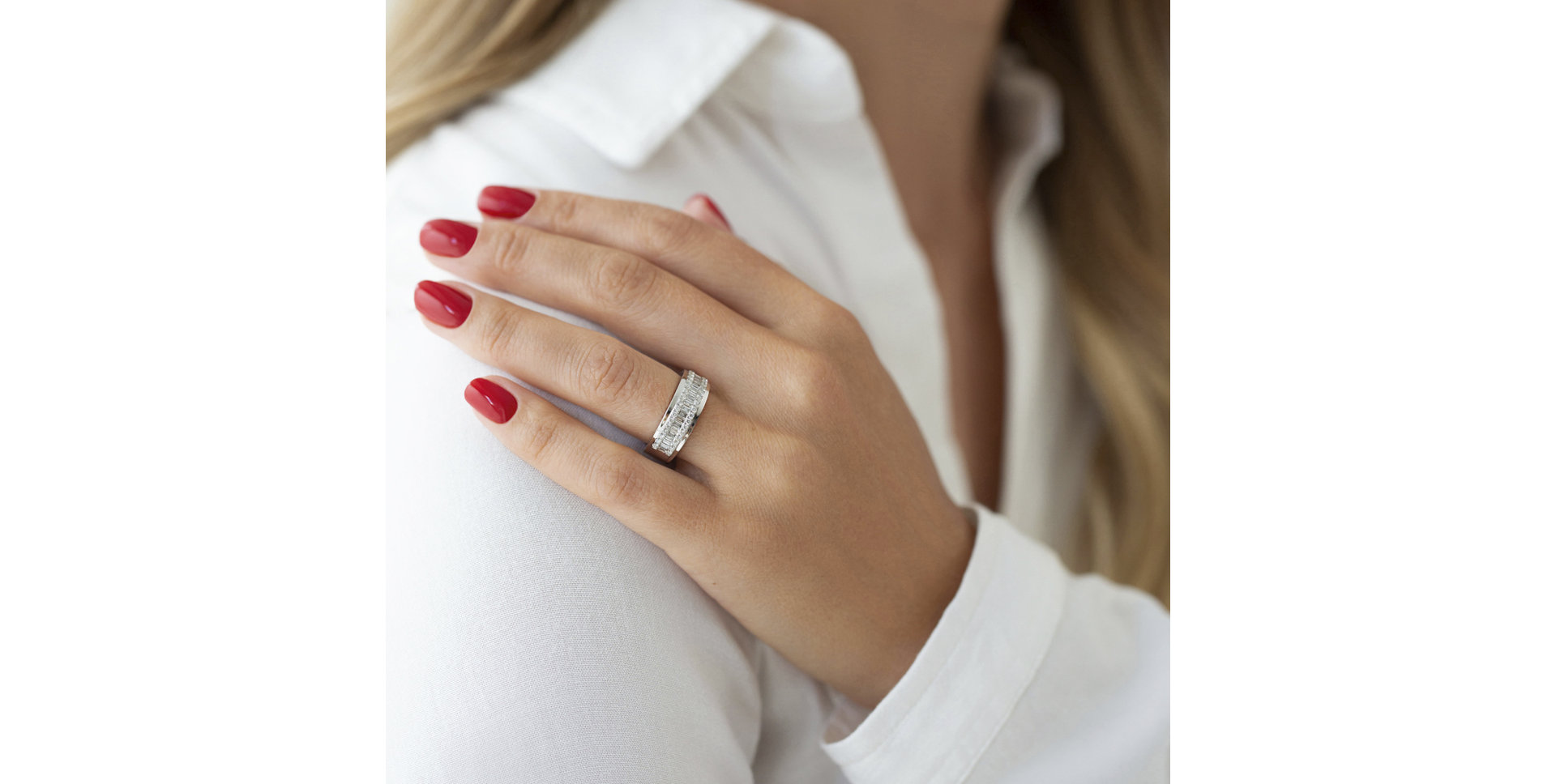 Prsten s diamanty Colette