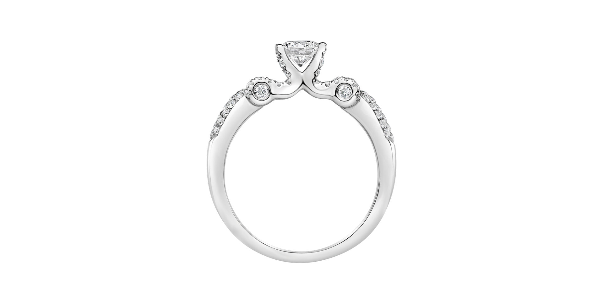 Prsten s diamanty Madalyn