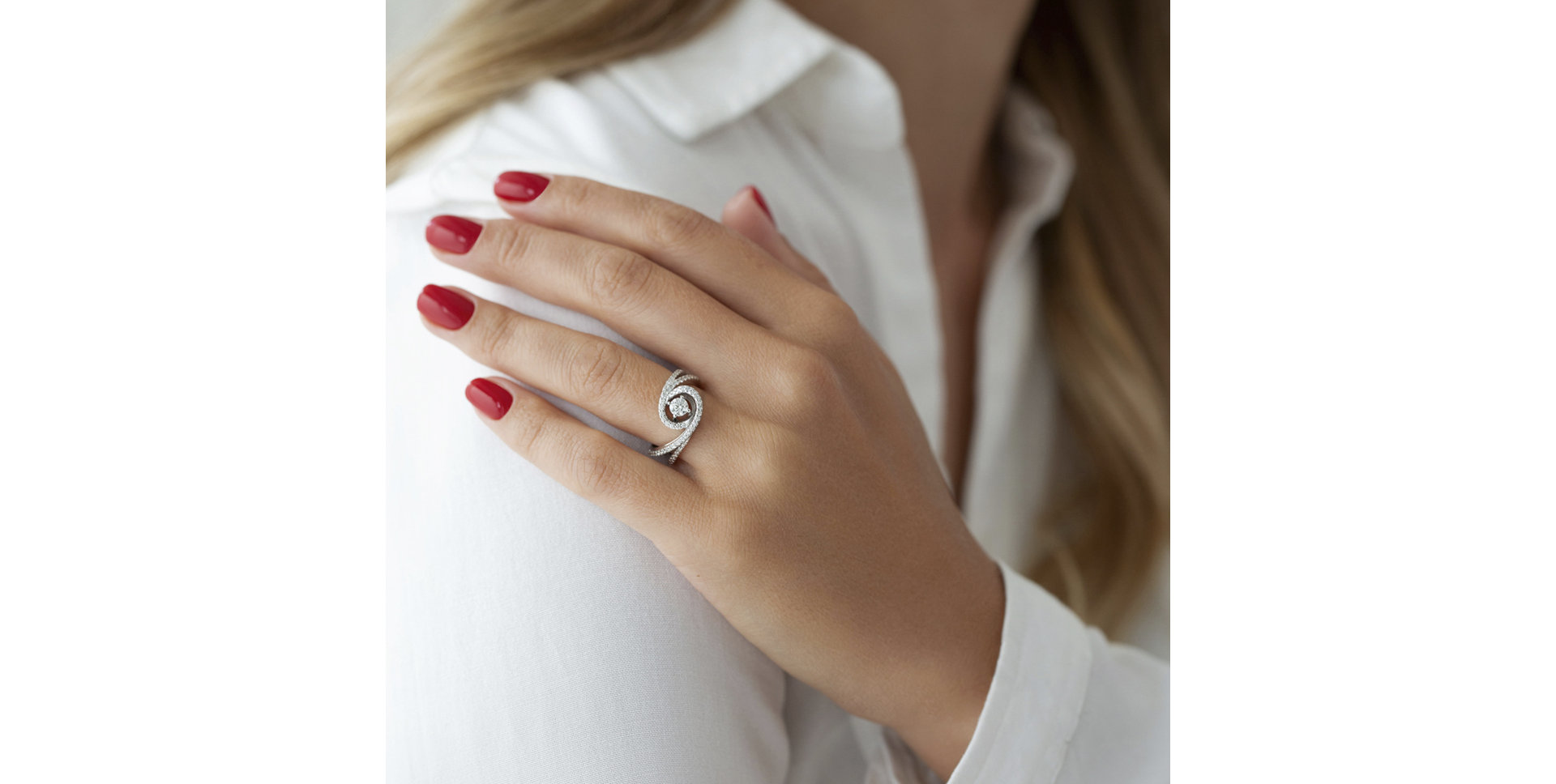 Prsten s diamanty Free Infinity