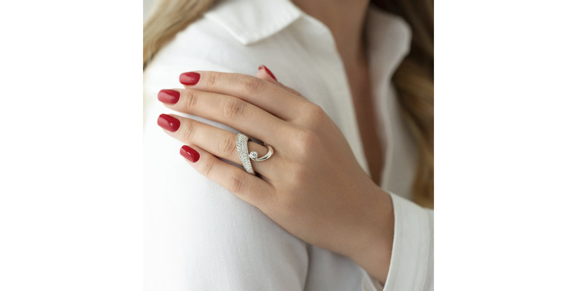 Prsten s diamanty Sensuality