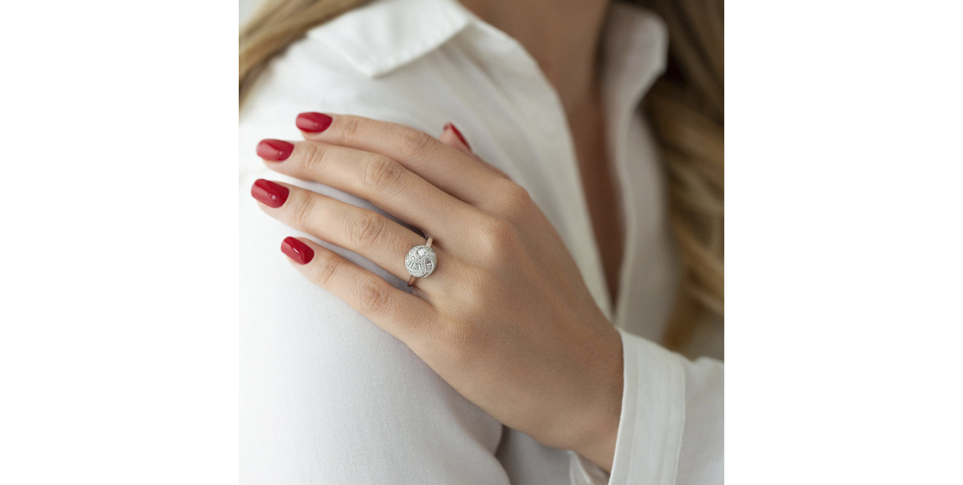 Prsten s diamanty Madeleine