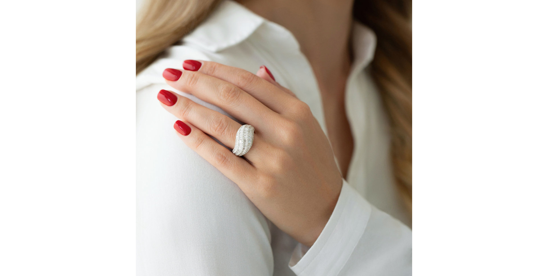 Prsten s diamanty Glowing Miracle