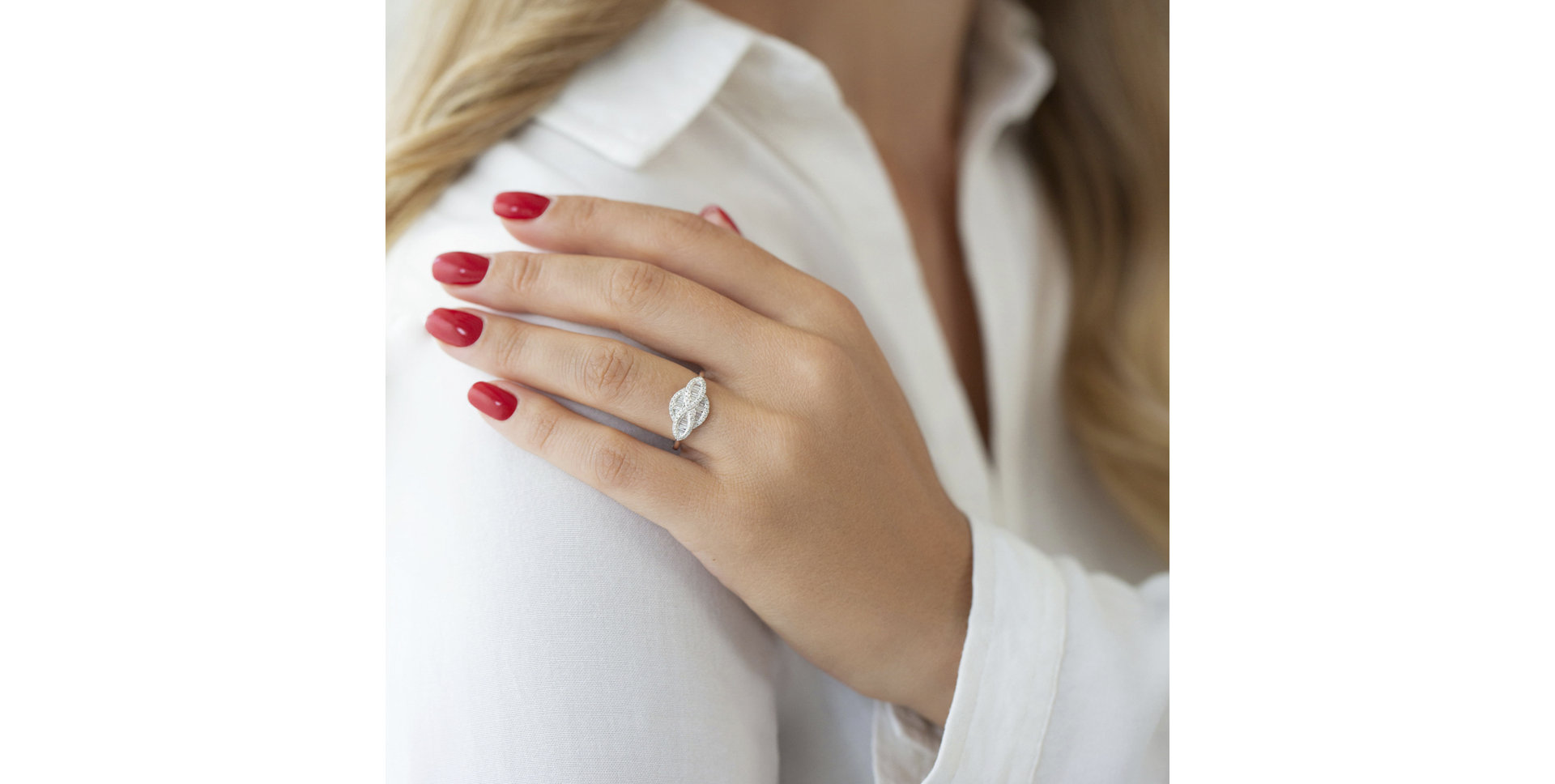 Prsten s diamanty Lady Infinty