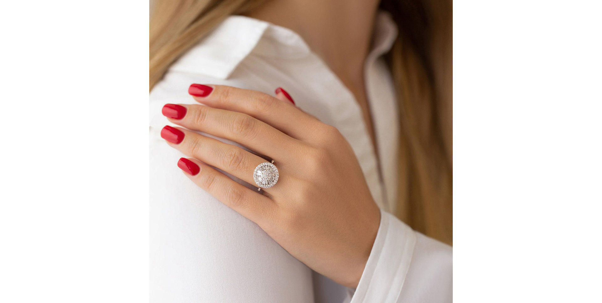 Prsten s diamanty Justine