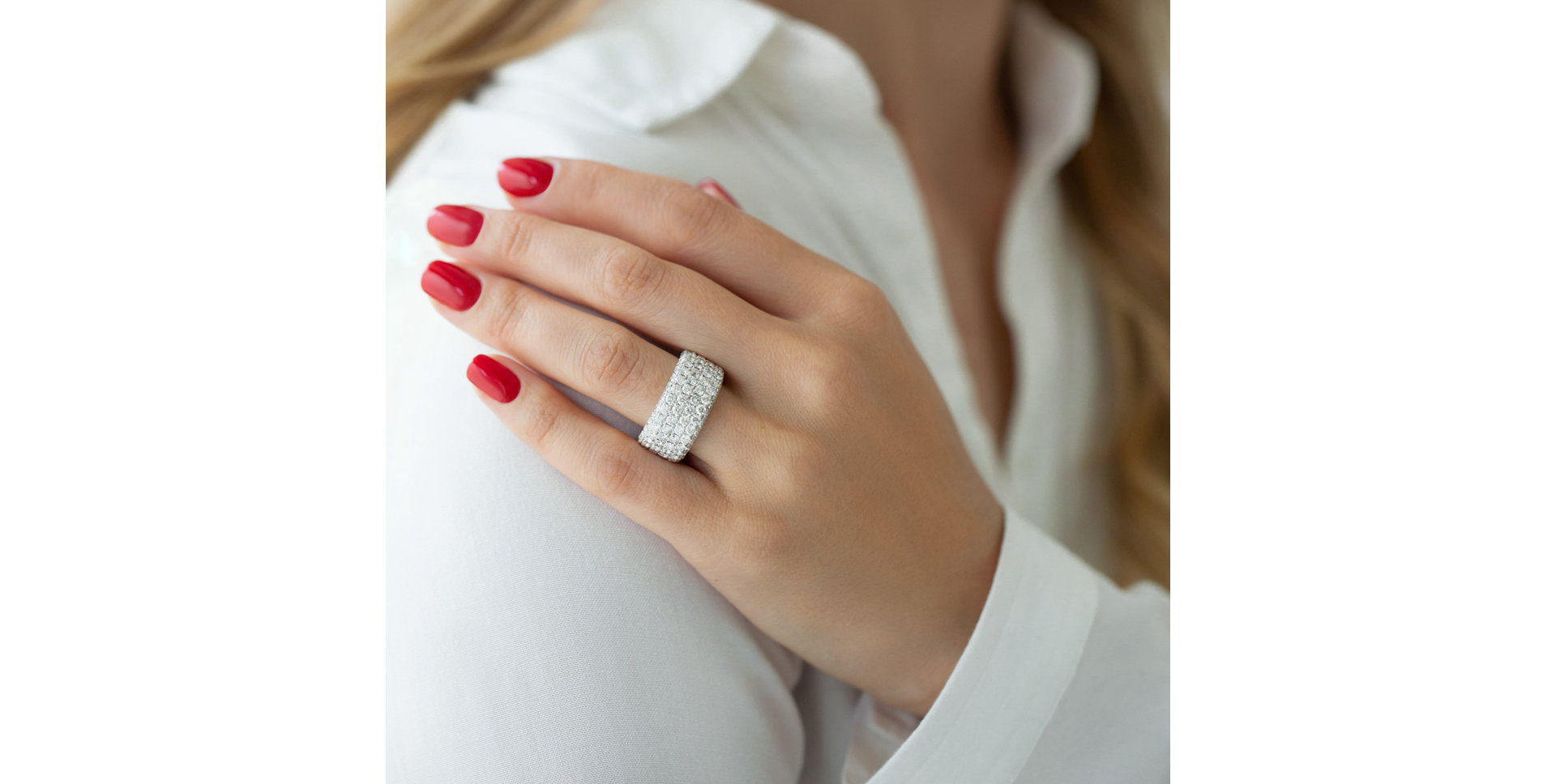 Prsten s diamanty Perfect Flow