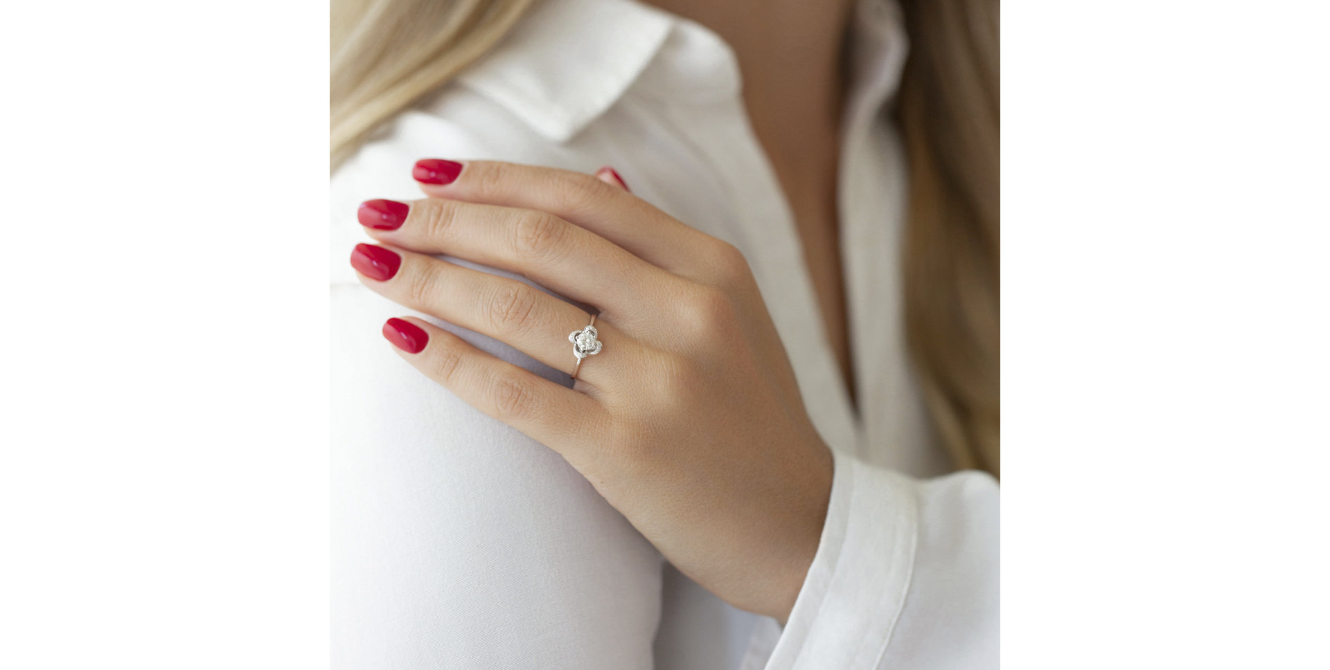 Prsten s diamanty Meadow Harmony